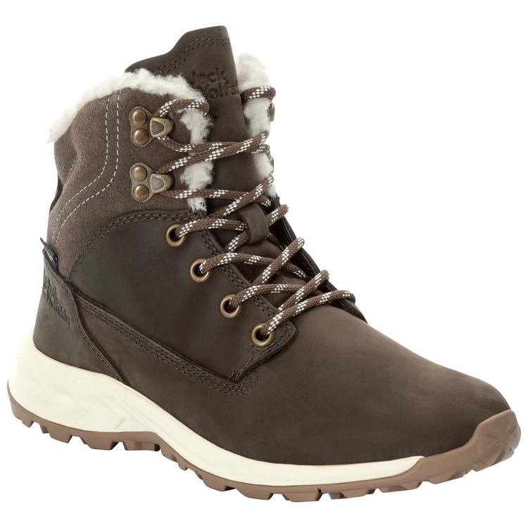 Jack Wolfskin Jack Wolfskin QUEENSTOWN CITY TEXAPORE MID W Wanderschuhe Damen - cold coffee - 0 | SportScheck