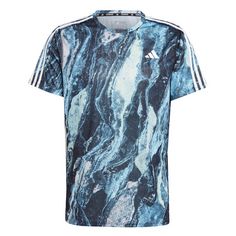 adidas Move for the Planet AirChill T-Shirt T-Shirt Herren Semi Blue Burst / Black / Putty Mauve / Semi Green Spark