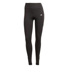 adidas Optime 3-Streifen Full-Length Leggings Tights Damen Black