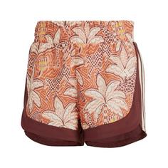 adidas adidas x FARM Rio Pacer Shorts Funktionsshorts Damen Easy Yellow / Hazy Copper / Active Gold