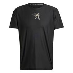 adidas Running Ultimate UB Graphic T-Shirt T-Shirt Herren Black