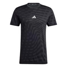 adidas Gym+ Training Seamless T-Shirt T-Shirt Herren Black / Grey Six
