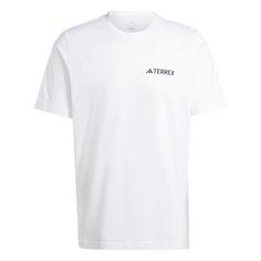 adidas Terrex Graphic T-Shirt Funktionsshirt Herren White