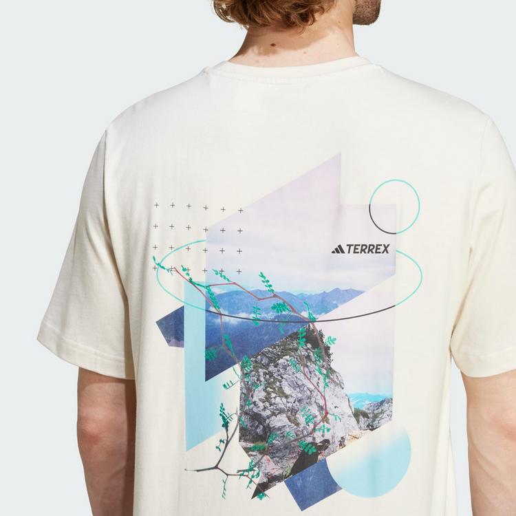 adidas adidas Terrex Back Graphic T-Shirt Funktionsshirt Herren - Non Dyed - 0 | SportScheck