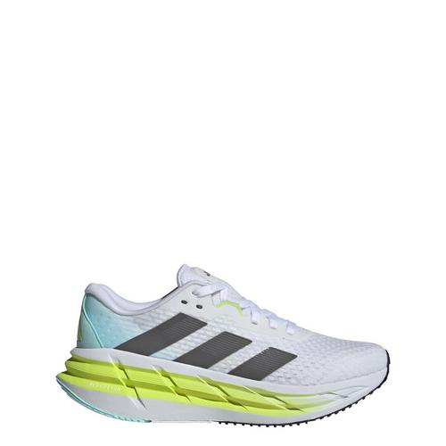 Rückansicht von adidas Adistar 3 Laufschuh Laufschuhe Damen Cloud White / Core Black / Pulse Lime