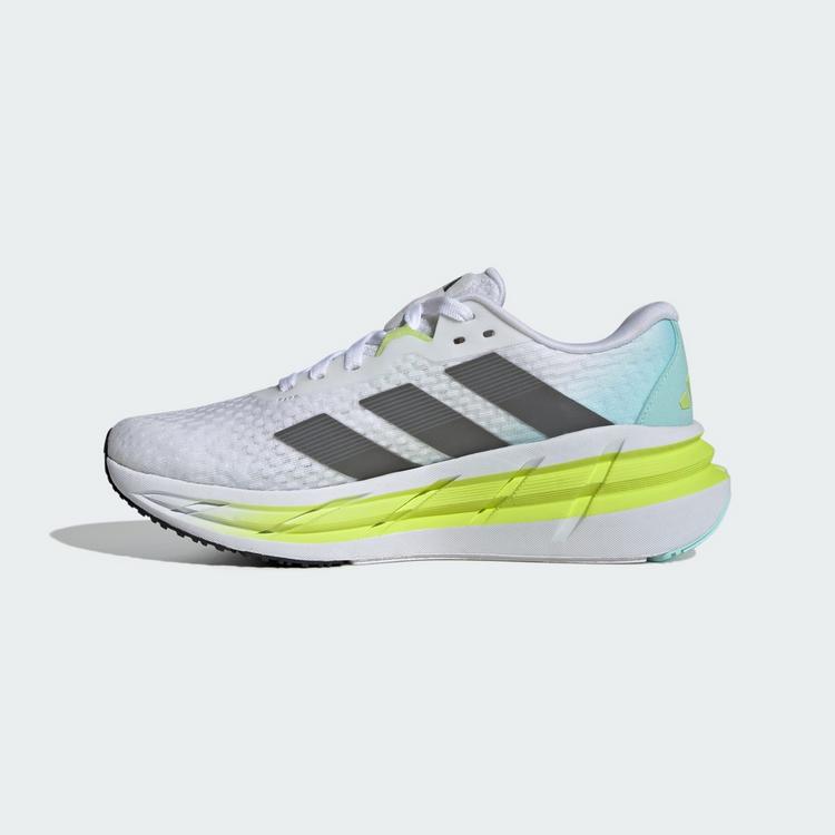 adidas adidas Adistar 3 Laufschuh Laufschuhe Damen - Cloud White / Core Black / Pulse Lime - 5 | SportScheck