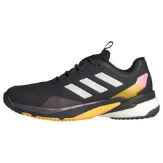 adidas Crazyflight 5 Indoor Schuh Sneaker Damen Aurora Black / Zero Metalic / Spark