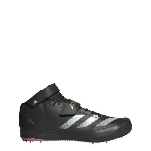 Rückansicht von adidas Adizero Running Speerwurfschuh Laufschuhe Core Black / Zero Metalic / Spark