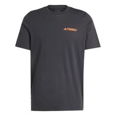 adidas Terrex Graphic T-Shirt Funktionsshirt Herren Black