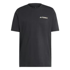 adidas Terrex Back Graphic T-Shirt Funktionsshirt Herren Black
