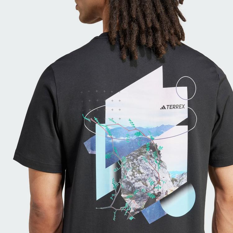 adidas adidas Terrex Back Graphic T-Shirt Funktionsshirt Herren - Black - 1 | SportScheck