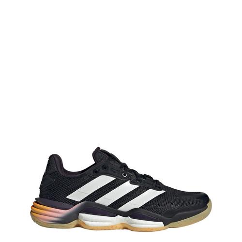 Rückansicht von adidas Stabil 16 Indoor Schuh Hallenschuhe Damen Core Black / Zero Metalic / Aurora Black