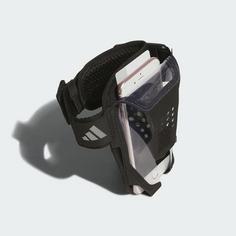 Rückansicht von adidas Running 2-Way Armtasche Bauchtasche Black