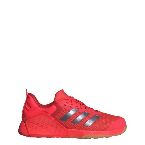 Rückansicht von adidas Dropset 3 Schuh Fitnessschuhe Damen Red / Orange / Better Scarlet