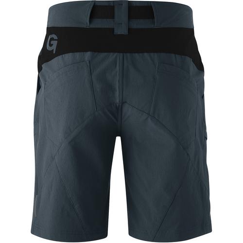 Rückansicht von Gonso Arico Fahrradshorts Herren Dunkelgrau035