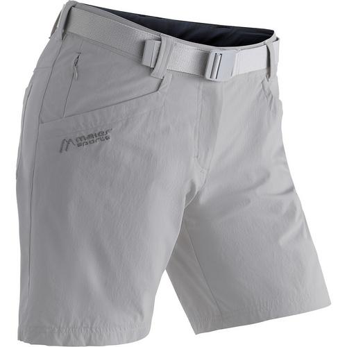 Rückansicht von Maier Sports Lulaka Shorts Funktionsshorts Damen Grau0651