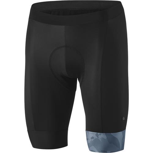 Rückansicht von Gonso Piambello Fahrradshorts Herren Rauchblau3494