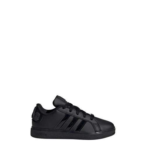 Rückansicht von adidas Star Wars Grand Court 2.0 Kids Schuh Sneaker Kinder Core Black / Core Black / Core Black