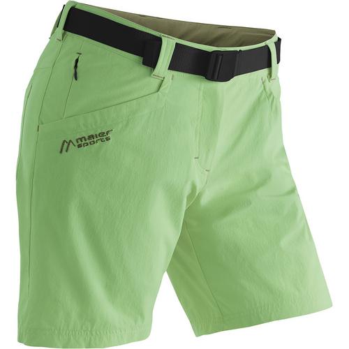 Rückansicht von Maier Sports Lulaka Shorts Funktionsshorts Damen Tannengrün211