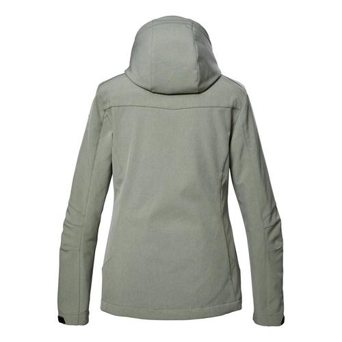 Rückansicht von KILLTEC Softshelljacke Softshelljacke Damen Hellgrau083