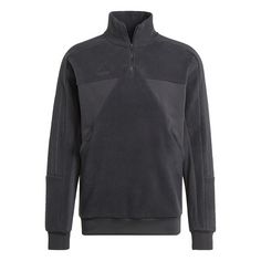adidas Tiro Half-Zip Fleece Sweatshirt Sweatshirt Herren Carbon