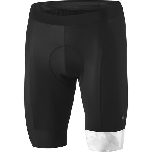 Rückansicht von Gonso Piambello Fahrradshorts Herren Weiß