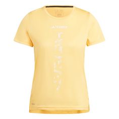 adidas TERREX Agravic Trail Running T-Shirt Funktionsshirt Damen Semi Spark