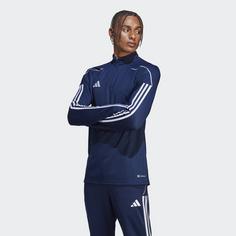 Rückansicht von adidas Tiro 23 League Trainingsoberteil Funktionssweatshirt Herren Team Navy Blue 2