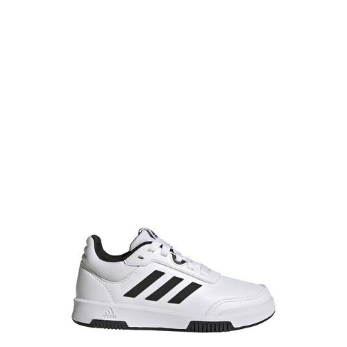 Rückansicht von adidas Tensaur Sport Training Lace Schuh Sneaker Kinder Cloud White / Core Black / Core Black