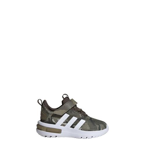 Rückansicht von adidas Racer TR23 Kids Schuh Sneaker Kinder Olive Strata / Cloud White / Shadow Olive