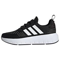 adidas Swift Run Kids Schuh Sneaker Kinder Core Black / Cloud White / Grey Five