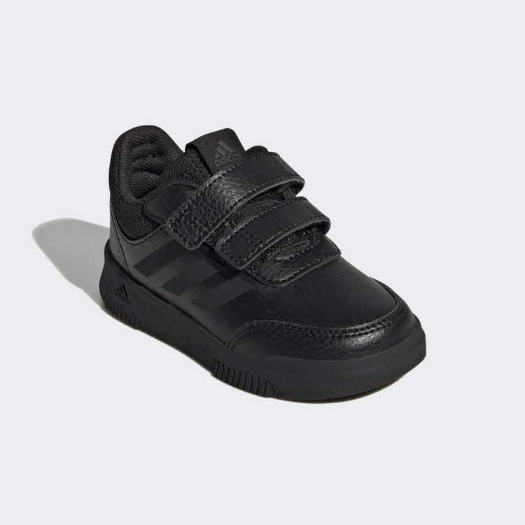 adidas adidas Tensaur Hook and Loop Schuh Sneaker Kinder - Core Black / Core Black / Grey Six - 3 | SportScheck