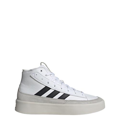 Rückansicht von adidas ZNSORED Hi Schuh Sneaker Cloud White / Core Black / Grey Two