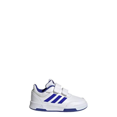 Rückansicht von adidas Tensaur Hook and Loop Schuh Sneaker Kinder Cloud White / Lucid Blue / Core Black