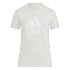 adidas Loungewear Essentials Logo T-Shirt T-Shirt Damen Linen Green