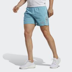 Rückansicht von adidas Own the Run Shorts Funktionsshorts Herren Preloved Blue / Reflective Silver