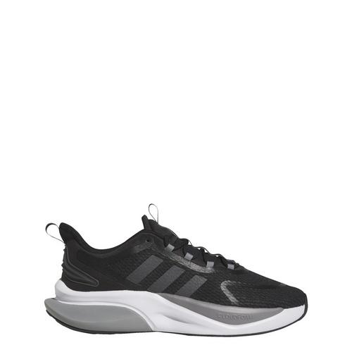 Rückansicht von adidas Alphabounce+ Bounce Schuh Sneaker Core Black / Carbon / Grey Three