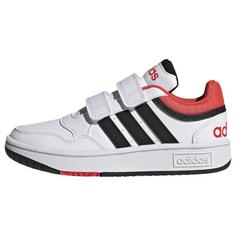 adidas Hoops Schuh Basketballschuhe Kinder Cloud White / Core Black / Bright Red