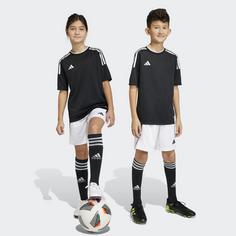 Rückansicht von adidas Tiro 23 League Shorts Funktionsshorts Kinder White / Black