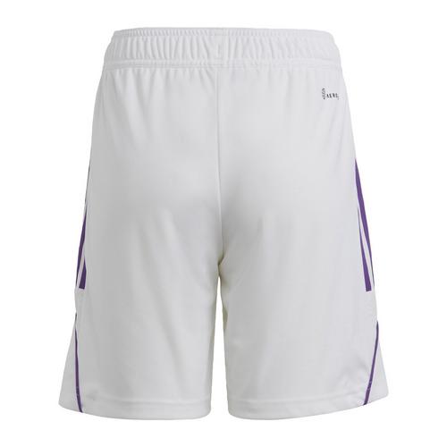 Rückansicht von adidas Tiro 23 League Shorts Funktionsshorts Kinder White / Active Purple