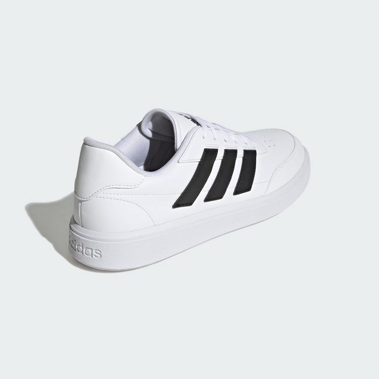adidas adidas Courtblock Schuh Fitnessschuhe - Cloud White / Core Black / Cloud White - 4 | SportScheck
