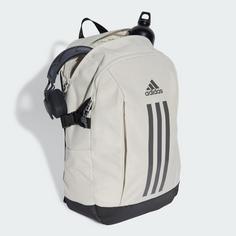 Rückansicht von adidas Rucksack Power Rucksack Daypack Aluminium / Black