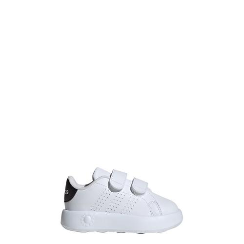 Rückansicht von adidas Advantage Kids Schuh Sneaker Kinder Cloud White / Cloud White / Cloud White