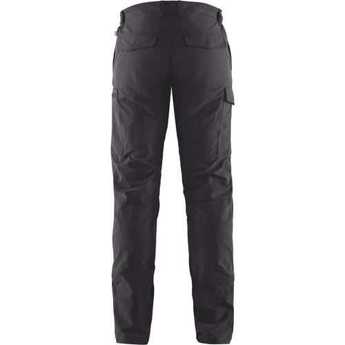 Rückansicht von FJÄLLRÄVEN Travellers MT Trousers Trekkinghose Herren Dunkelgrau