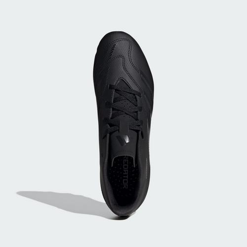Rückansicht von adidas Predator Club FxG Fußballschuh Fußballschuhe Core Black / Carbon / Core Black