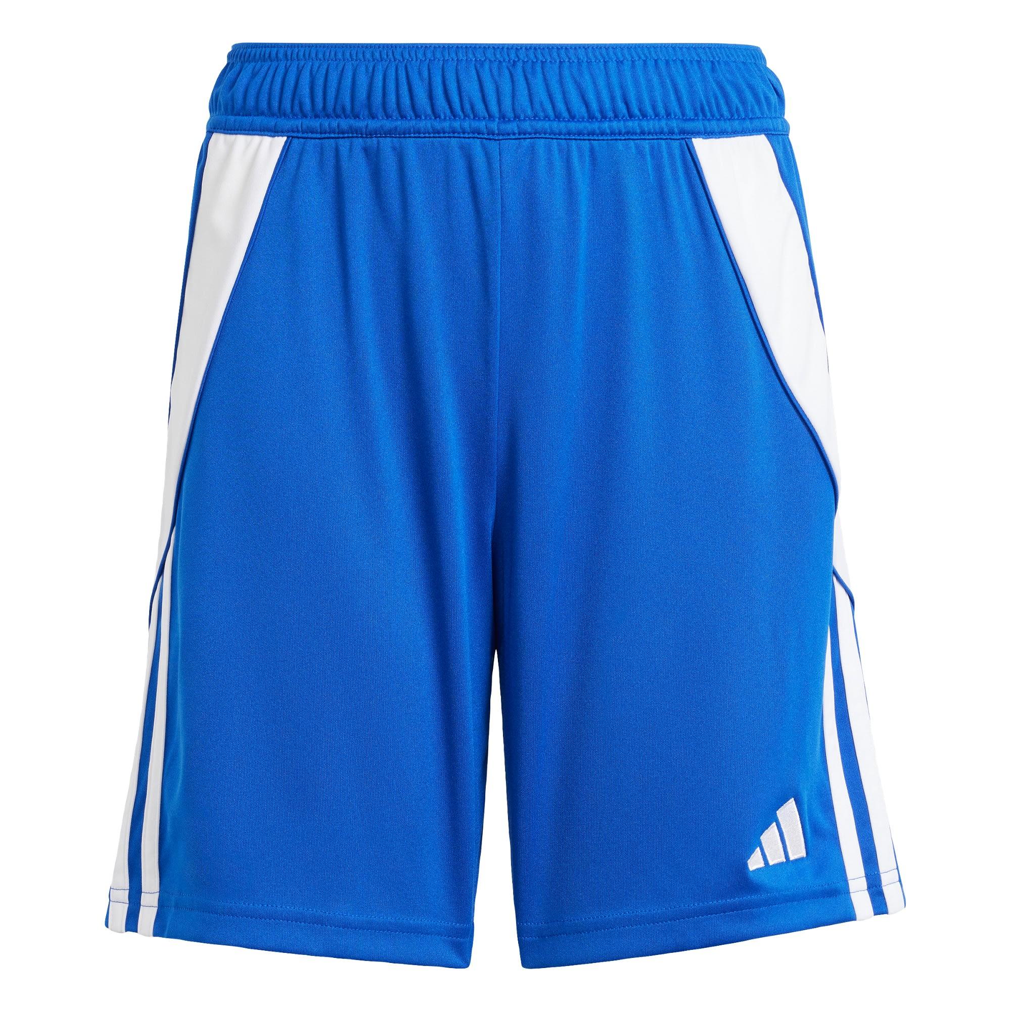 Blue and white adidas shorts clearance