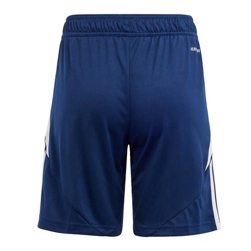 Rückansicht von adidas Tiro 24 Kids Shorts Fußballshorts Kinder Team Navy Blue 2 / White