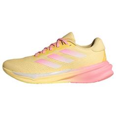 adidas Supernova Stride Laufschuh Laufschuhe Damen Almost Yellow / Zero Metalic / Pink Spark