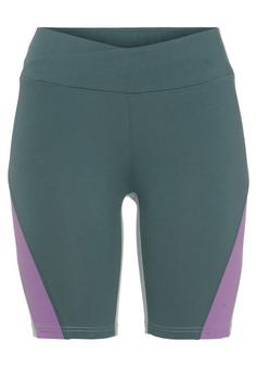 LASCANA Active Radlerhose Fahrradtights Damen grün