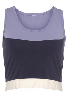 LASCANA Active Crop-Top Croptop Damen blau